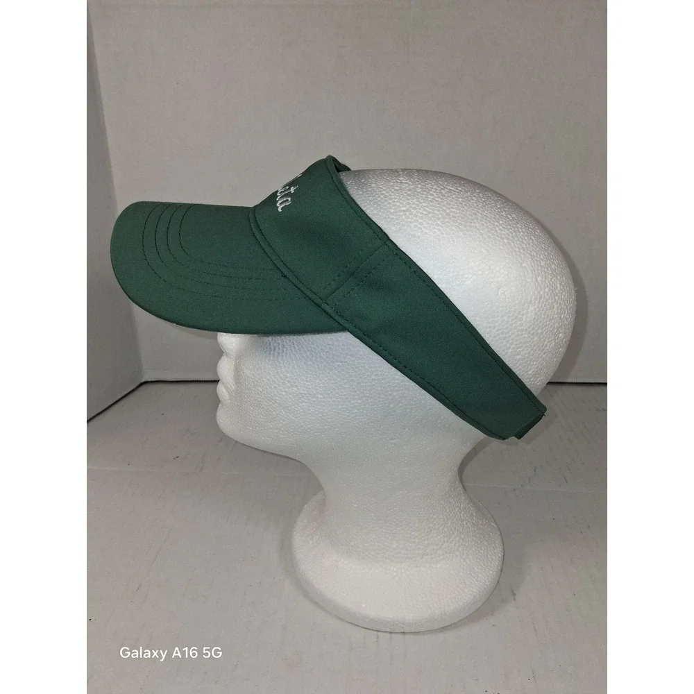 Athleta Green Embroidered Logo Athletic‎ Visor Cap